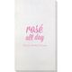Rosé All Day Bamboo Luxe Guest Towels Image 2 of 3